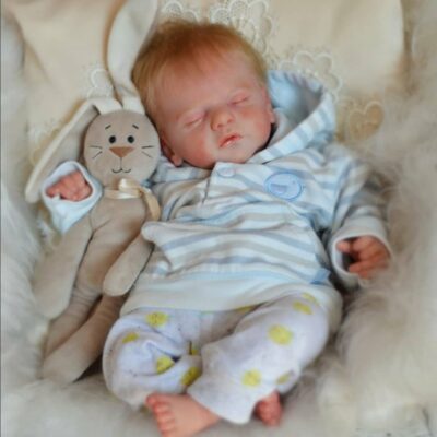 19'' Lifelike Soft Weighted Body Reborn Silicone Baby Doll SweetHouse Reborns® Samuel
