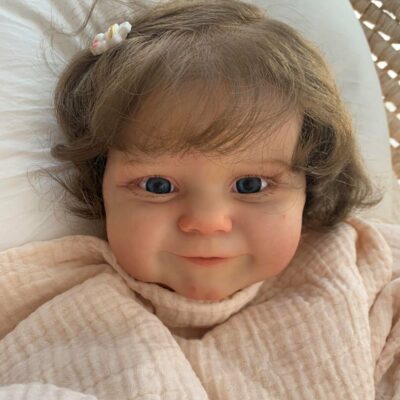 20″ Reborn Silicone Baby Soft Weighted Body Real Baby Doll SweetHouse Reborns® Abbie