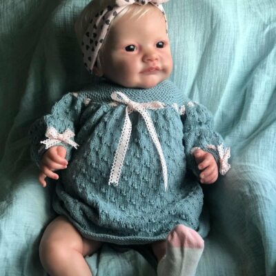 24" Real Girl Handmade Reborn Silicone Cloth Baby Doll SweetHouse Reborns® Emmeline