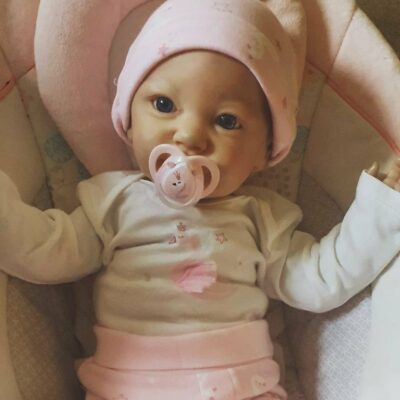 24" Realistic Baby Dolls Reborn Silicone Doll Open Eyes SweetHouse Reborns® Ria